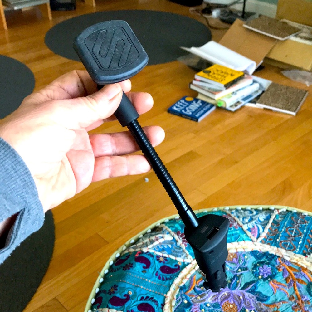 Scosche Flexible Phone mount with USB port